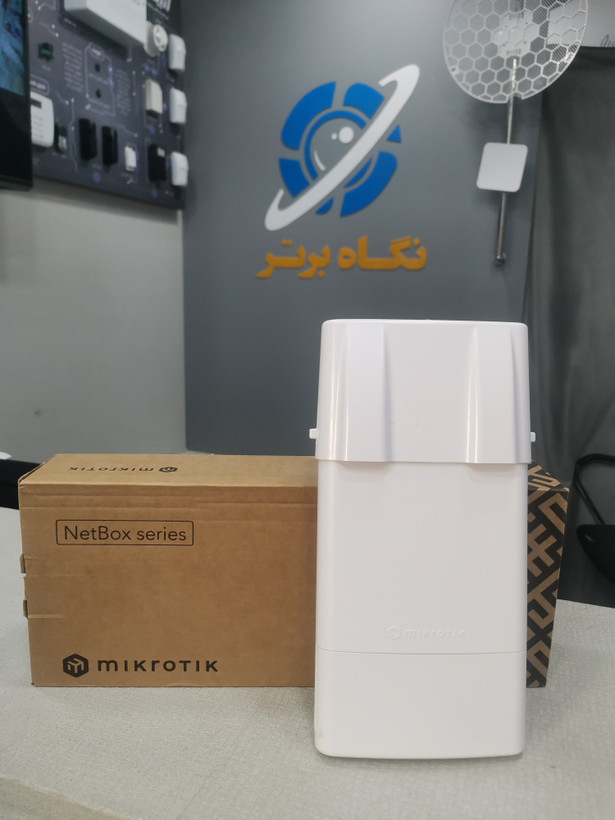 رادیو وایرلس میکروتیک مدل NetBox 5 ax کد L11UG-5HaxD-NB